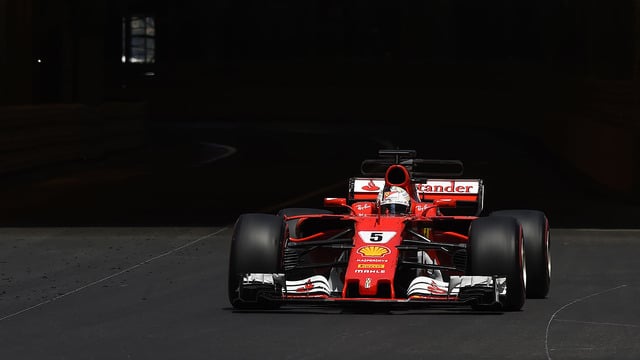 Ferrari secure 1-2 finish with Vettel taking victory in Monaco
